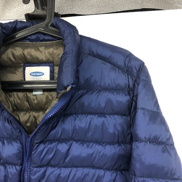 Old Navy Navy Blue Puffer Jacket - Picture 8 of 11